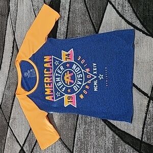 AMERICAN FIGHTER BY AFFLICTION ATHLETICS DIVISION GRAPHIC DESIGN TEE-SHI…